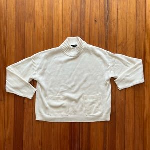 JCrew Cotton Sweater with pockets